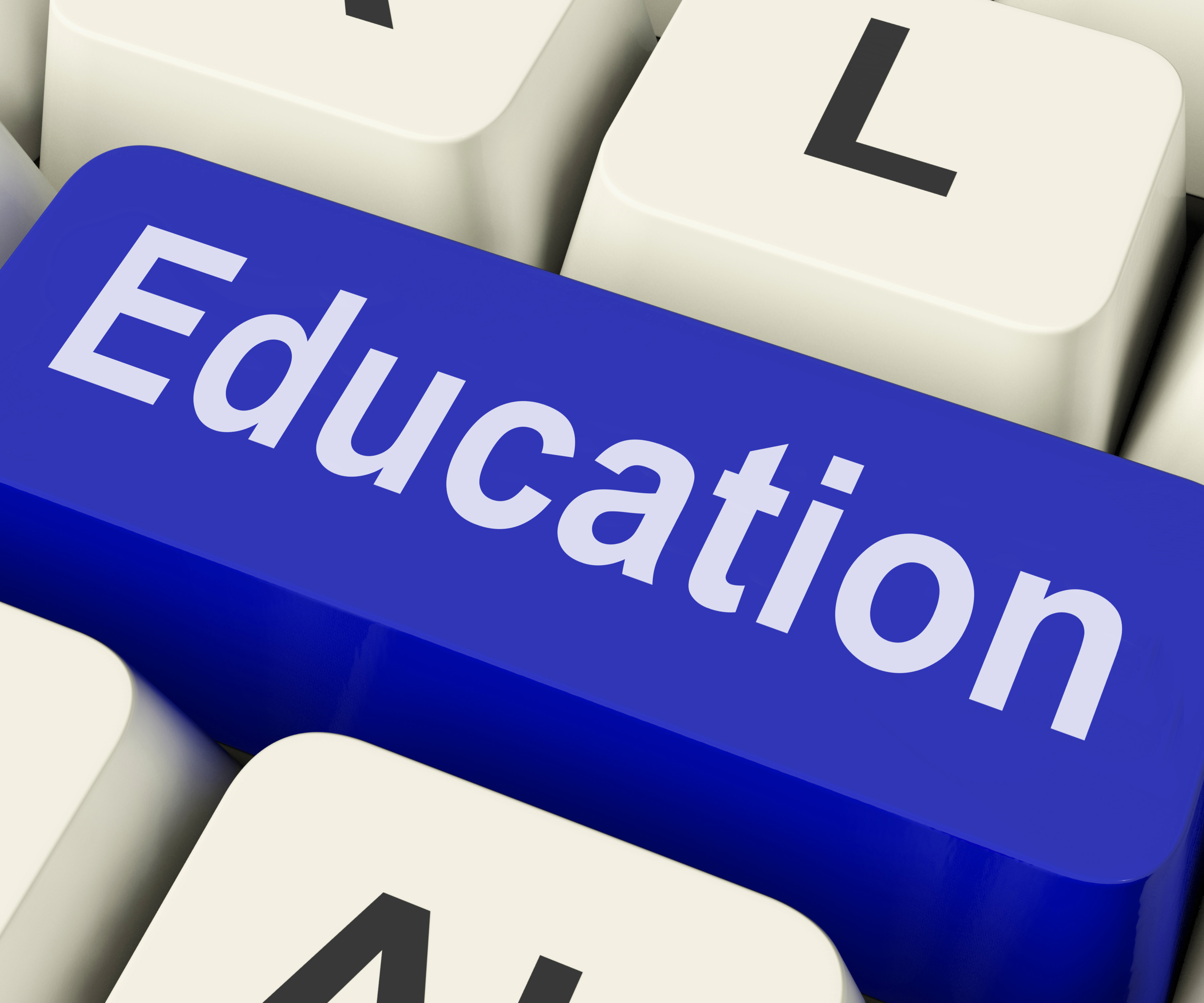 Education Key Means Schooling Or Training